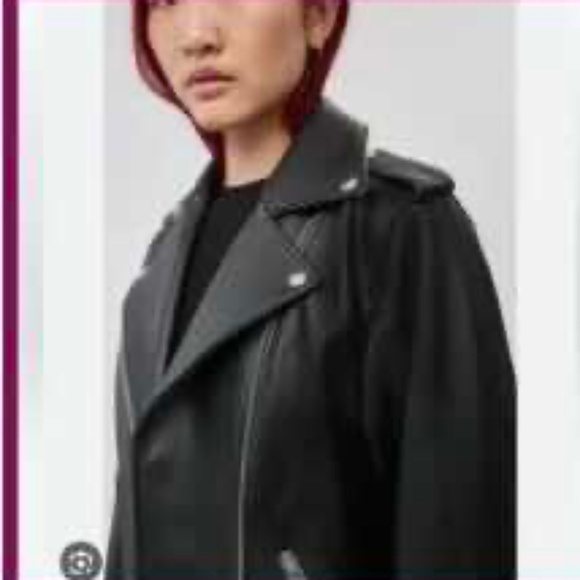 Mackage for Atrizia Oversized Motorcycle Jacket - Picture 3 of 5